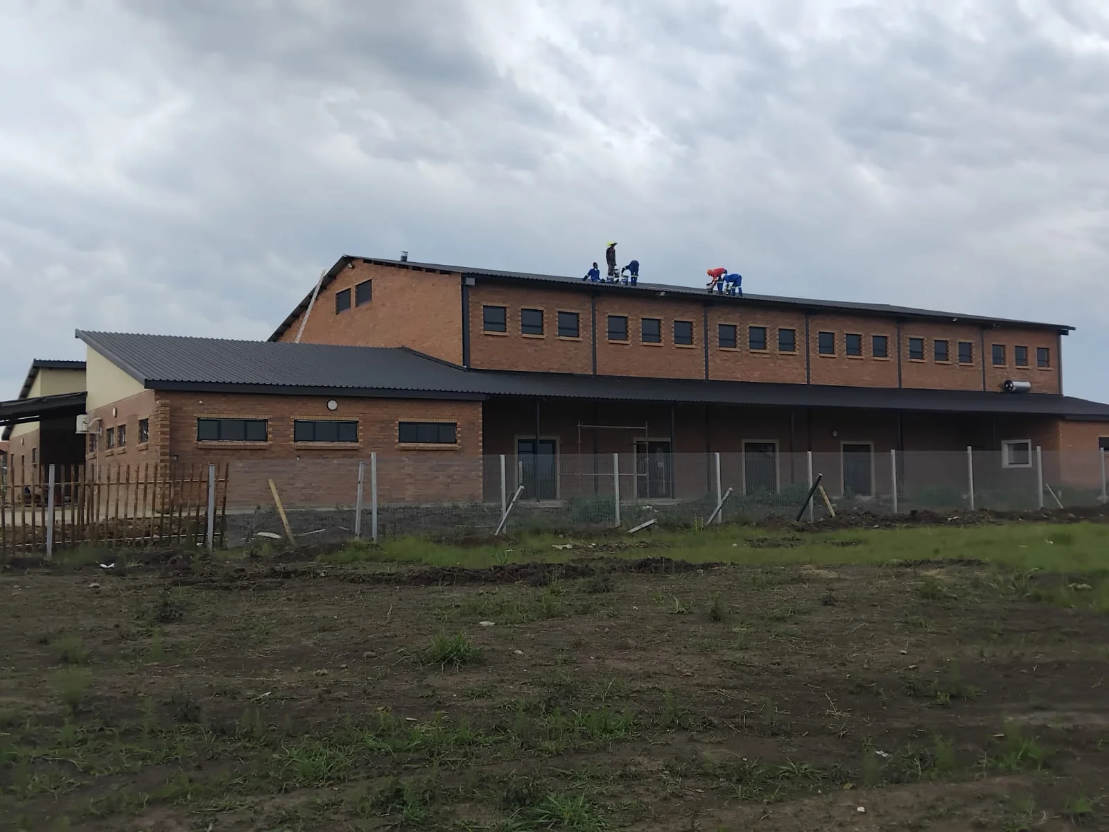 Modern building architecture and construction structure